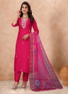 Guzarish By Nsf Cotton Blend Embroidery Worked Kurti With Bottom Dupatta Wholesale Online